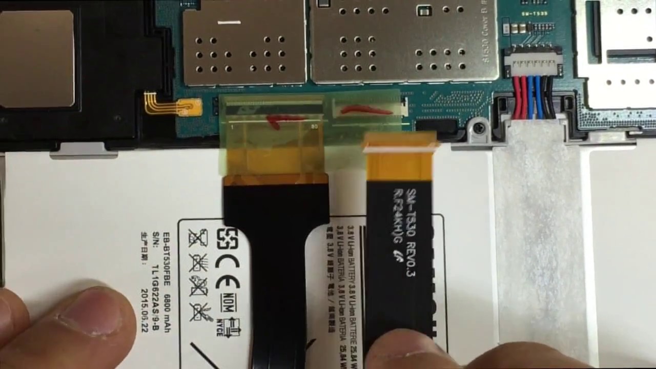 Tuto changement du connecteur de charge : Galaxy Tab 4