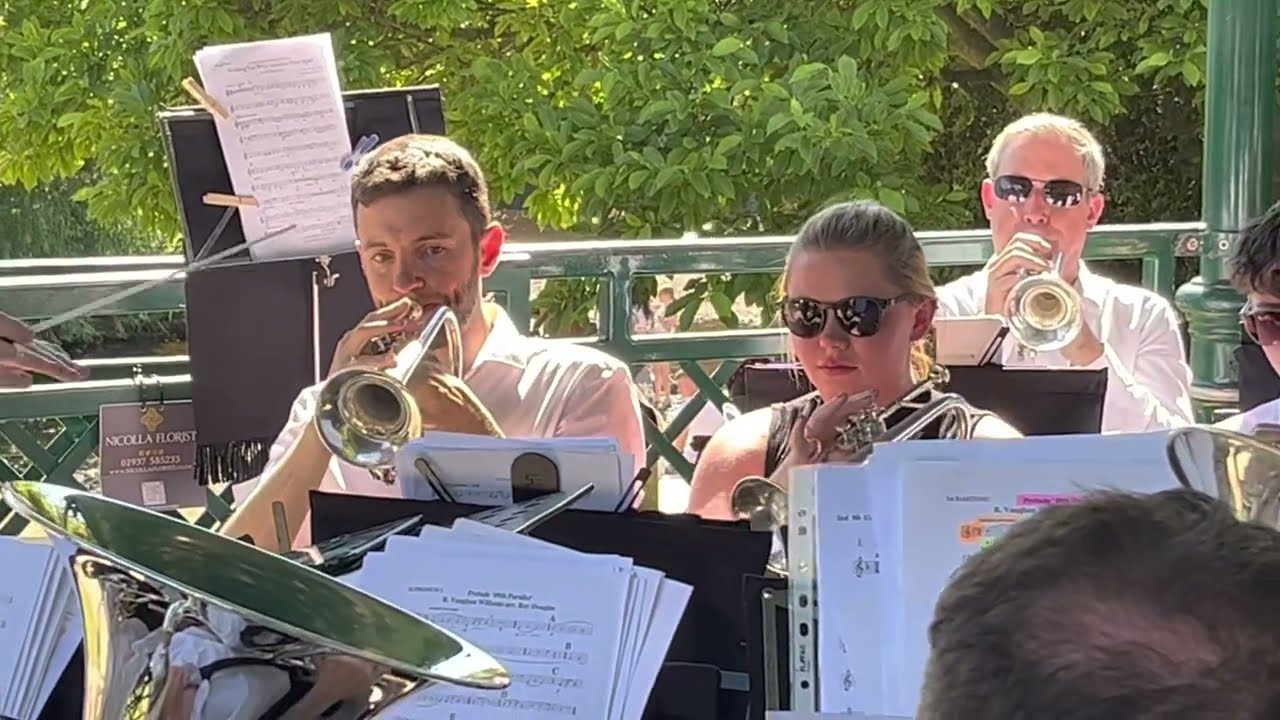 13 - BD1 Band - Wetherby Bandstand - 10th July 2022 - 49th Parallel