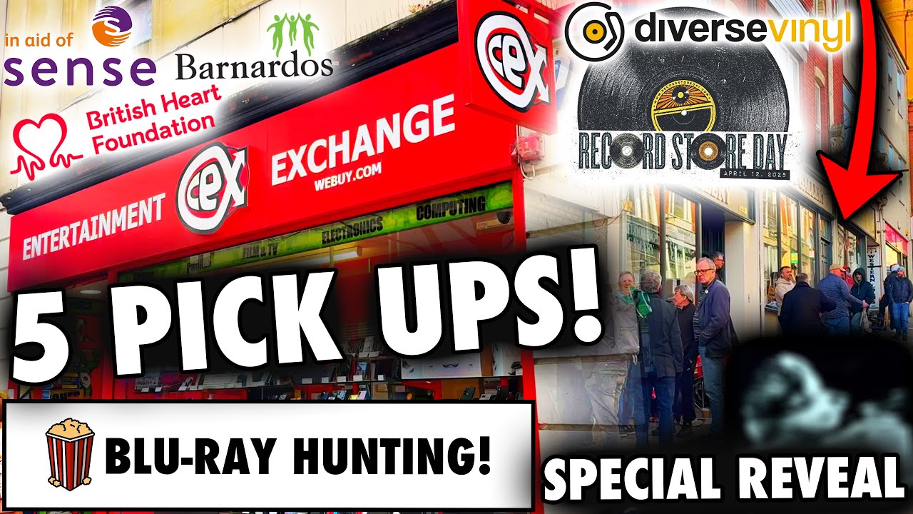 Blu-ray Hunting - RECORD STORE DAY FAILURE, CEX AT NEWPORT, A SLAM DUNK & SPECIAL ANNOUNCEMENT!!!