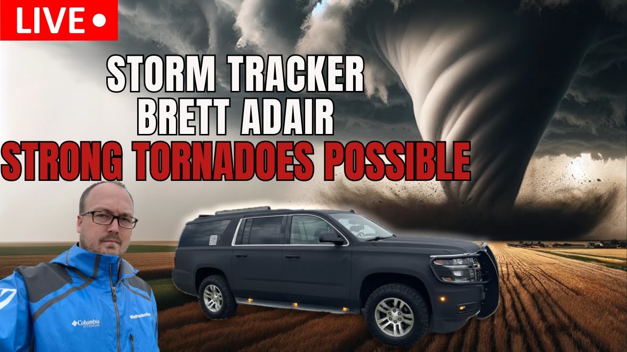 🔴LIVE Storm Chase! Enhanced Risk for Tornadoes!