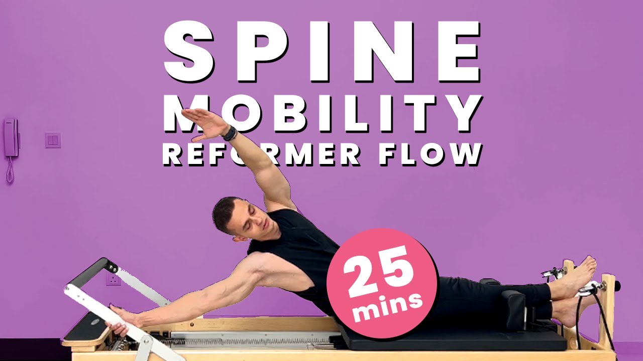 25 MINS SPINE MOBILITY Reformer Pilates Workout | Anesti Mano x Align-Pilates