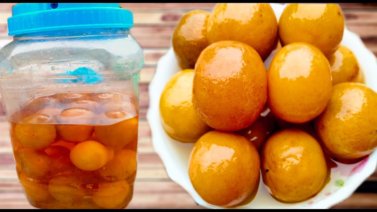 Make Soaked Lemon Recipe របៀបធ្វើក្រូចង៉ាំង៉ូវ