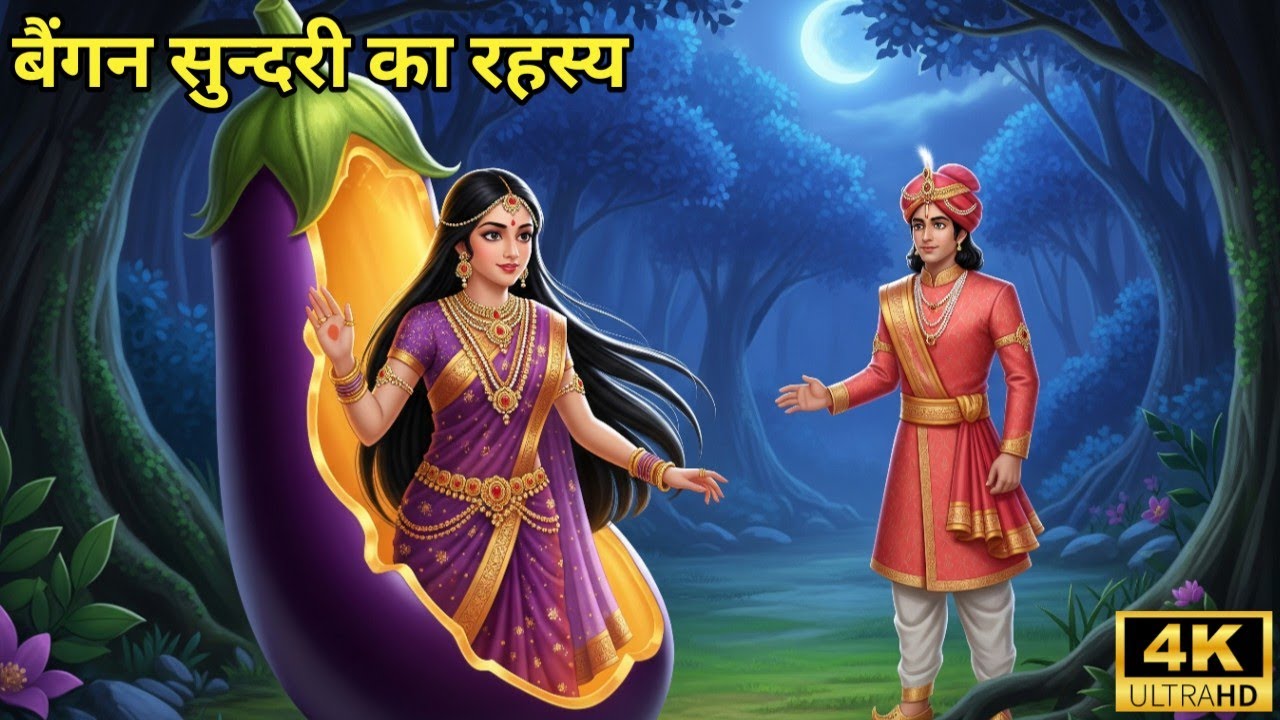 बैंगन से जन्मी रहस्यमई बैंगन सुंदरी || गरीब किसान की बेटी से रानी तक का सफर || #kahaniya #stories 