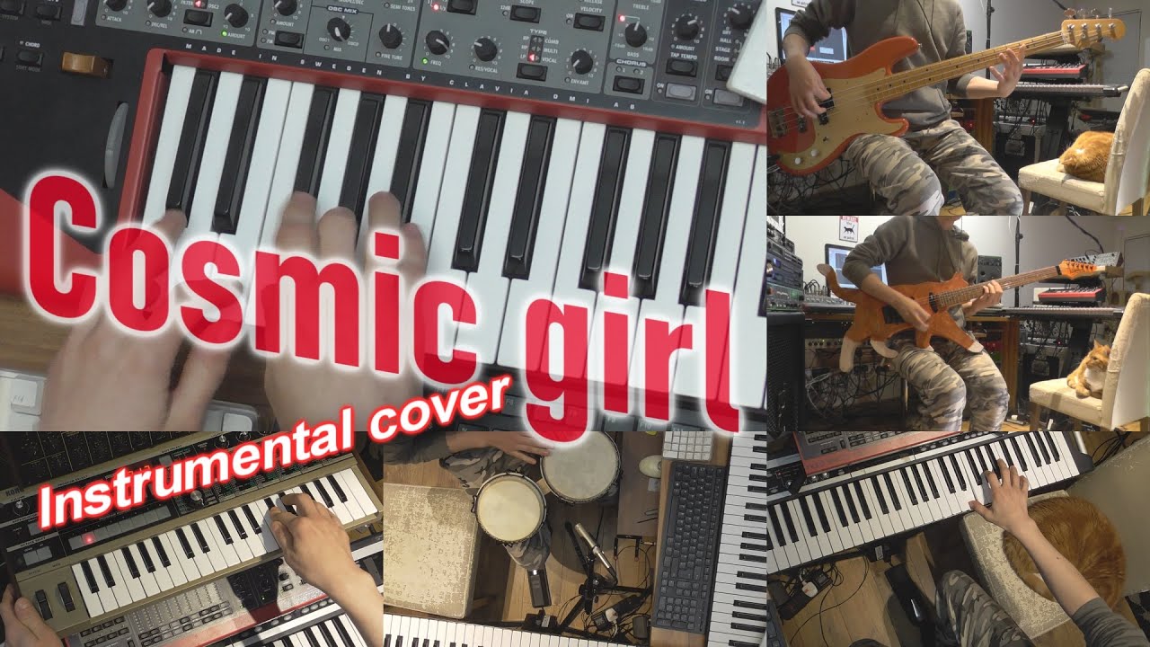Cosmic girl  - INSTRUMENTAL COVER  (@3am)
