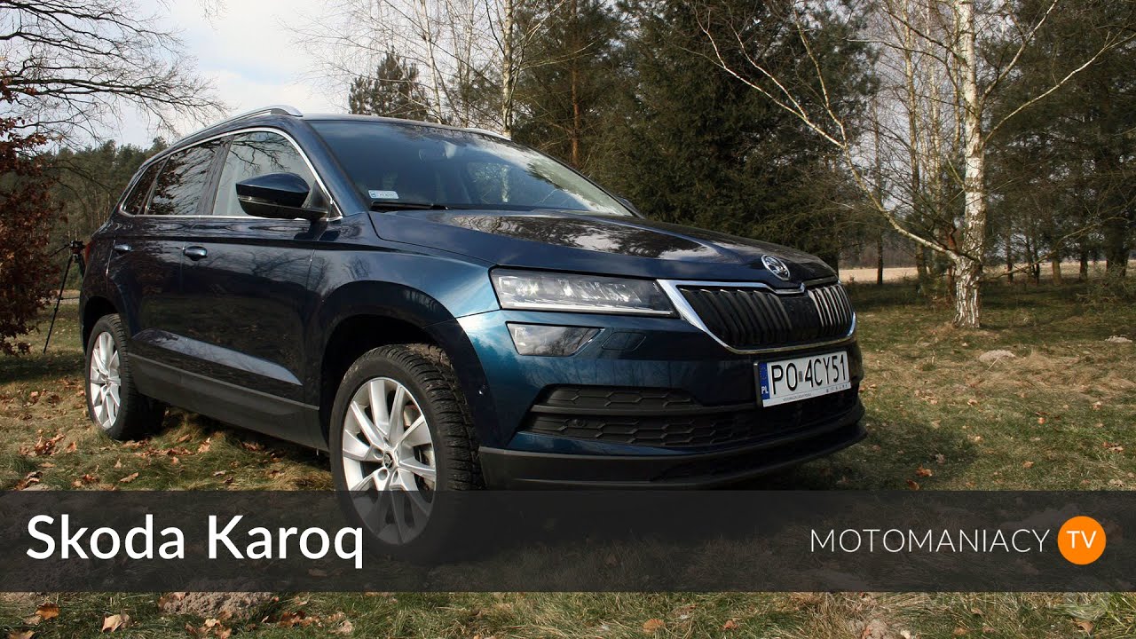 Skoda Karoq 4x4 2.0 TDI 7DSG wersja Style | test, prezentacja, pierwsza jazda | motomaniacy.tv