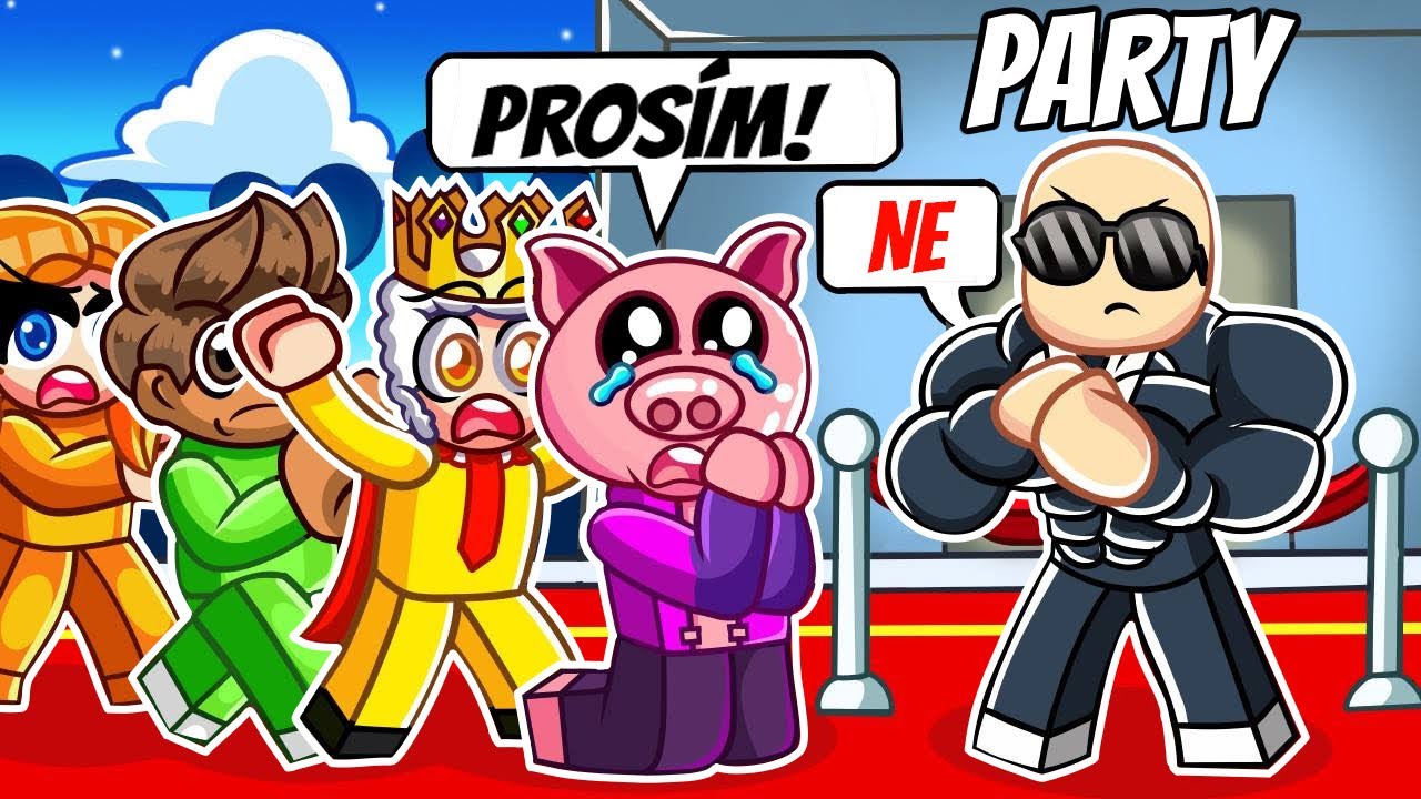 Jdeme na PARTY v Robloxu!
