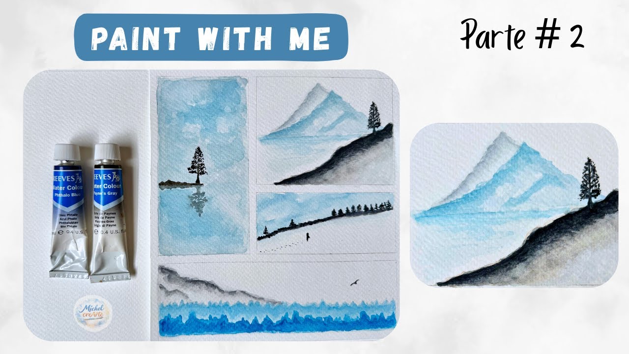 Paisaje del silencio | parte 2 | Watercolor