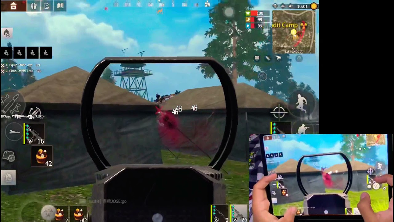 Handcam / pvp / Last Island of Survival