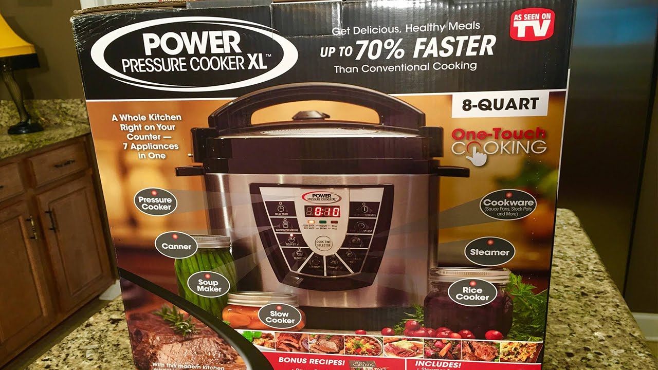 Скороварка Power Pressure Cooker XL — КАК ПОКАЗАНО НА ТЕЛЕВИЗОРЕ