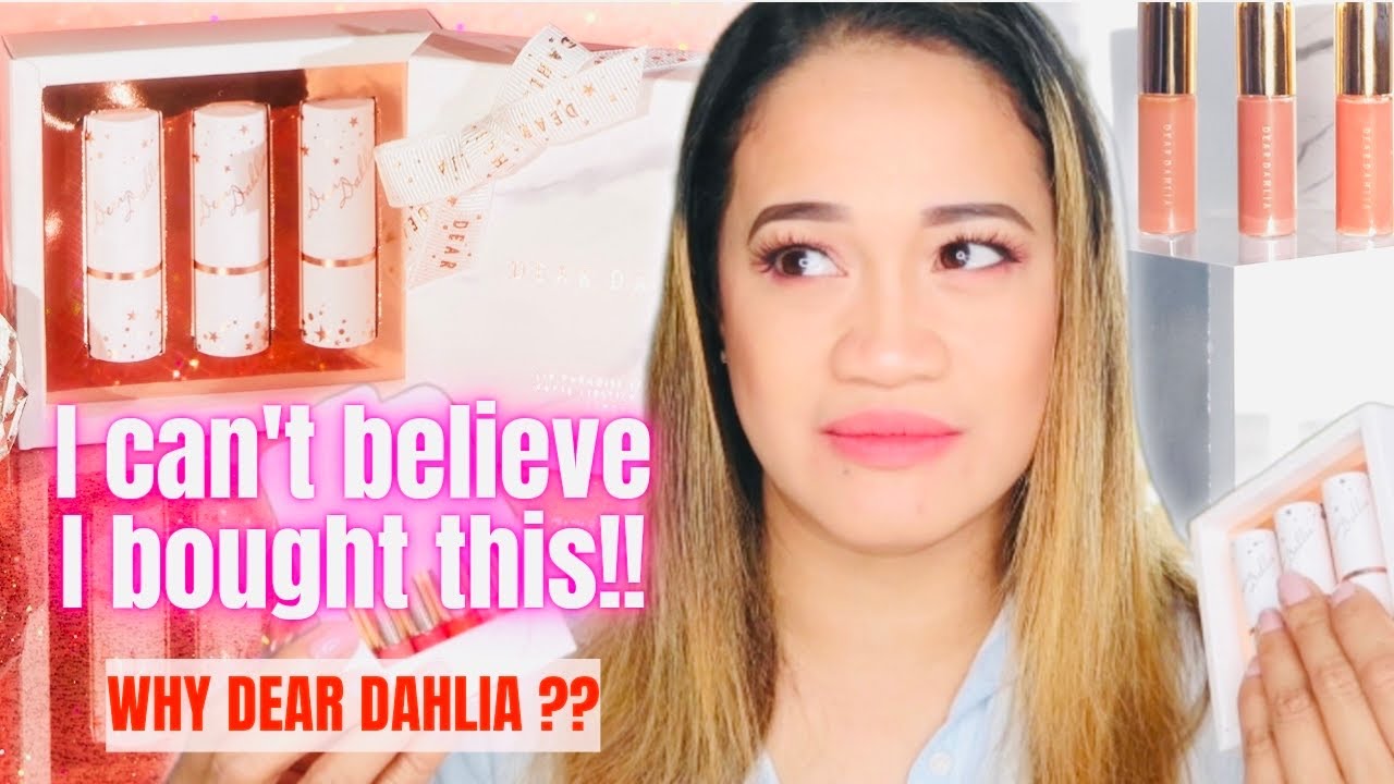 DEAR DAHLIA COLLECTION MINI LIPSTICK HONEST REVIEW | THIS IS NOT WORTH TO BUY