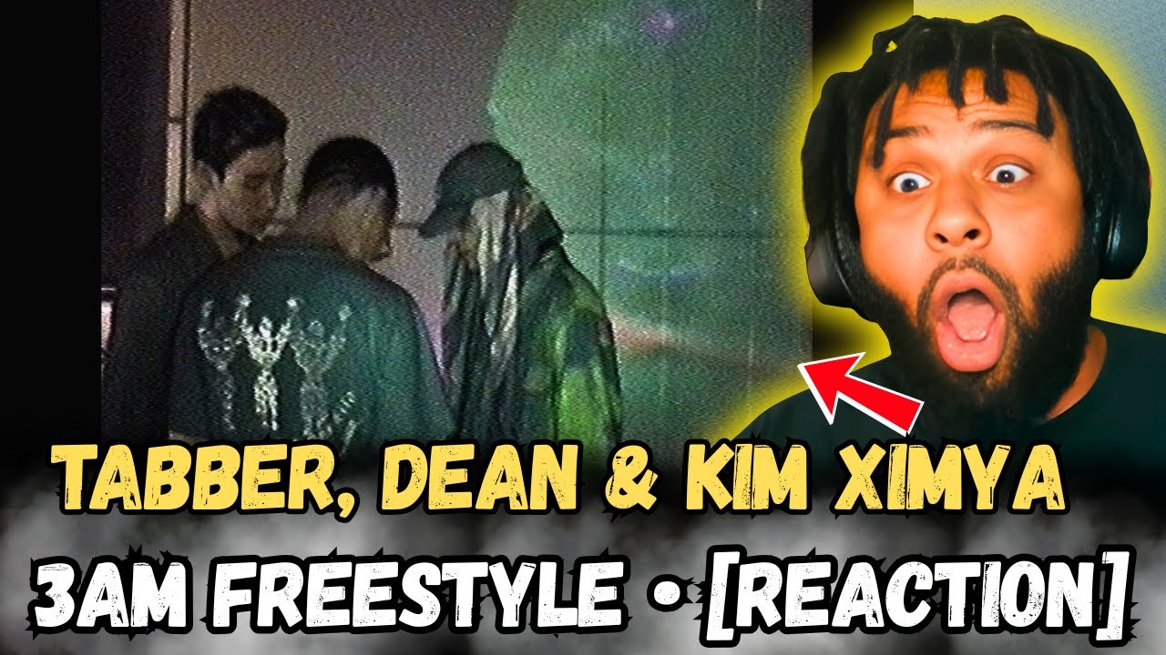 Tabber, DEAN & Kim Ximya &ndash; 3AM Freestyle [REACTION] | First Time Hearing This K-R&B VIBE 🔥