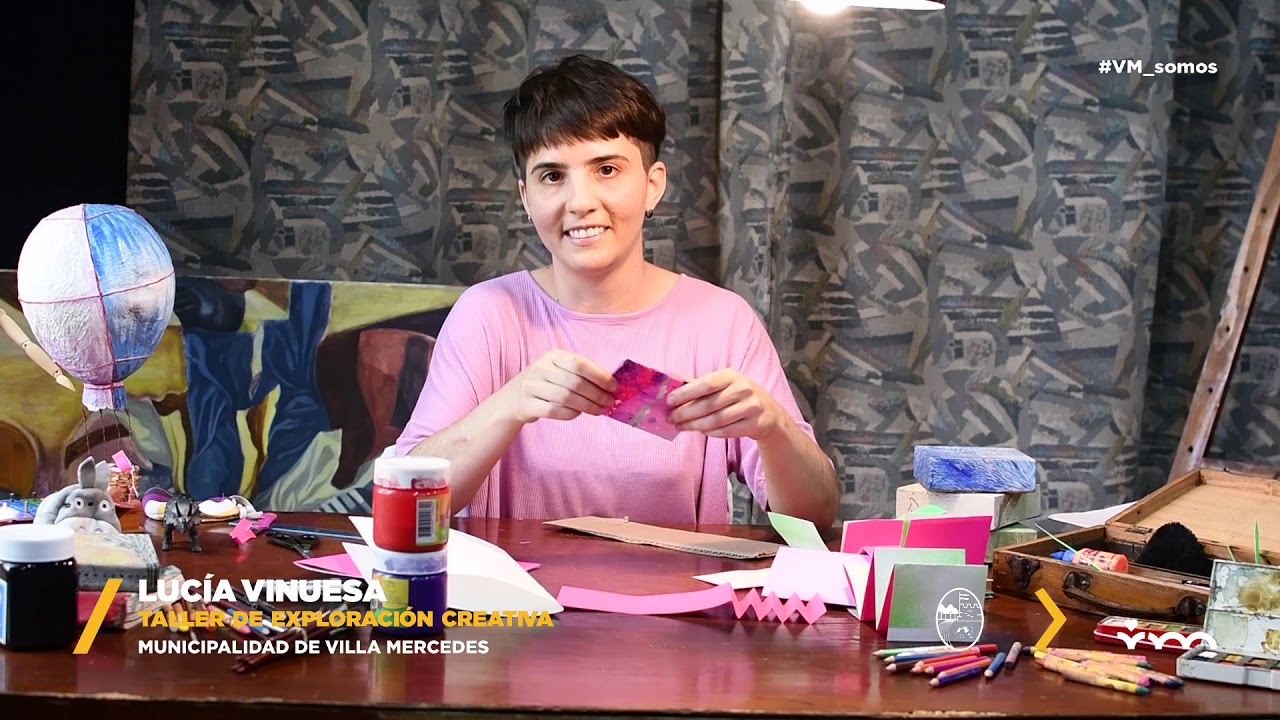 Taller de exploraci&oacute;n creativa por Lucia Vinuesa.