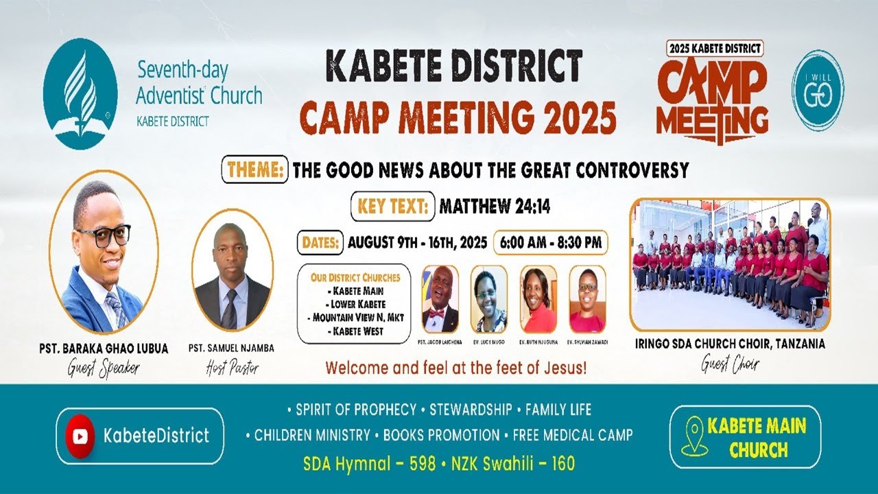 KABETE DISTRICT CAMP MEETING 2025 II DAY 2