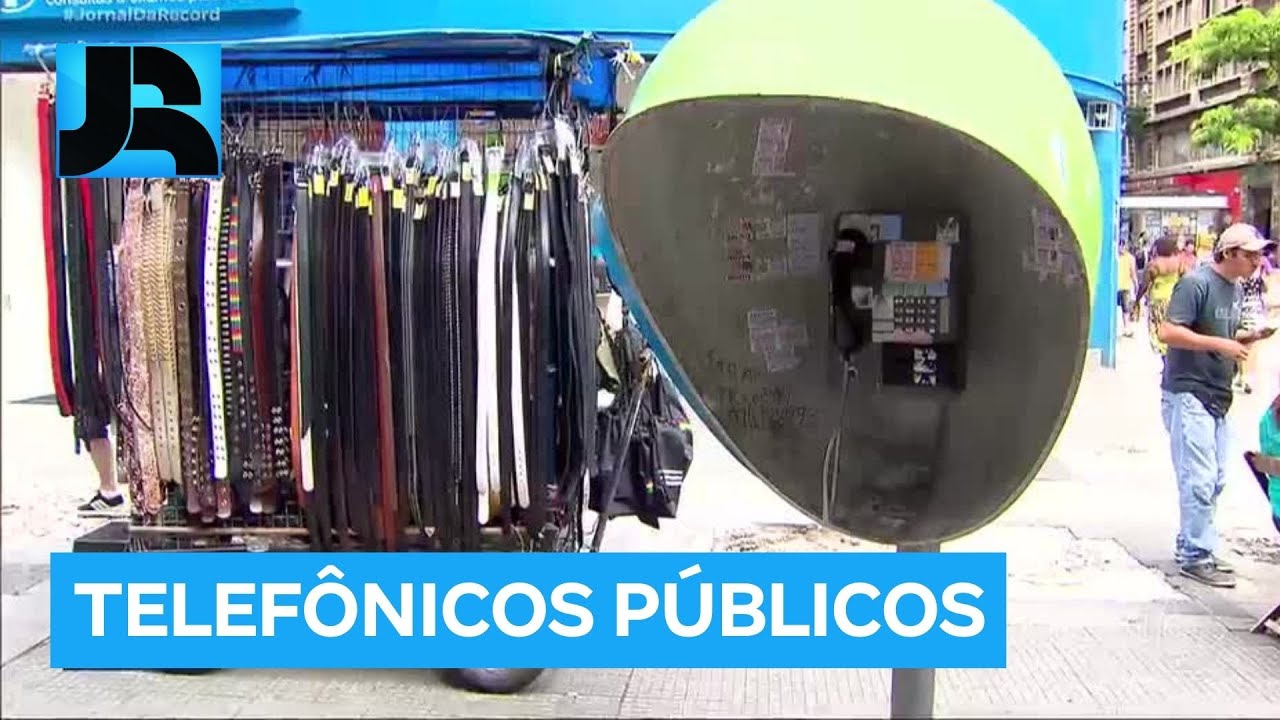 'Orelhões': concessionárias começar a retirar telefônicos públicos das ruas do país