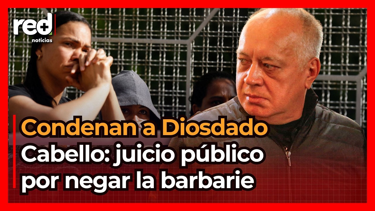 VENEZUELA ENJUICIA A DIOSDADO CABELLO: Sentenciado por el HORROR en la sombra del régimen