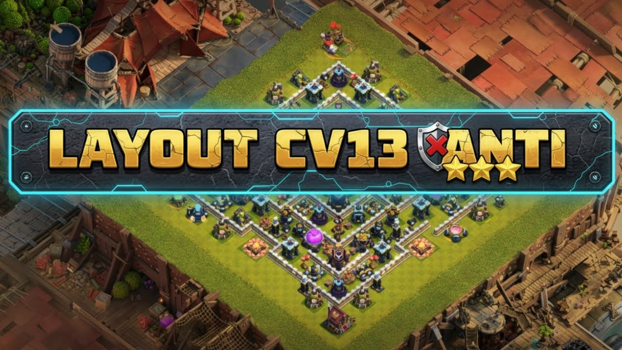 LAYOUT CV 13 ANTI 3 ESTRELAS | ATUALIZADO 2025