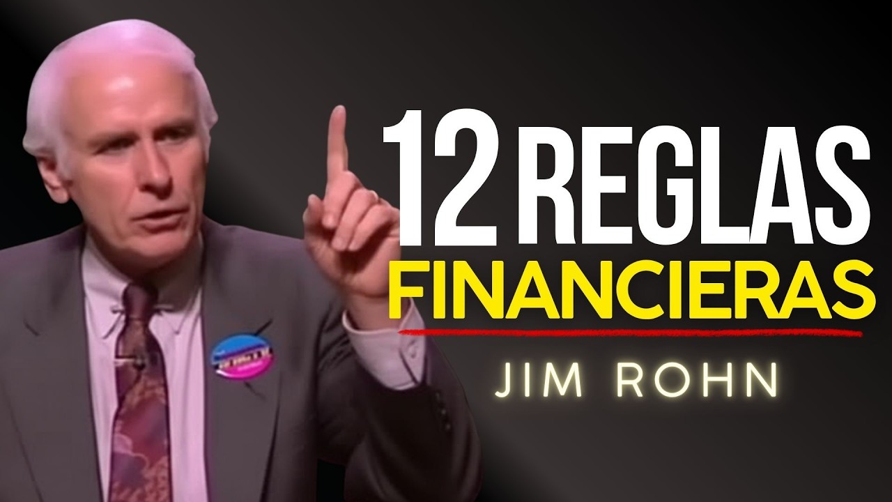 12 Reglas Financieras de los Ricos: Crea Activos, No Solo Ingresos 🔥 Jim Rohn: Disciplina y Riqueza