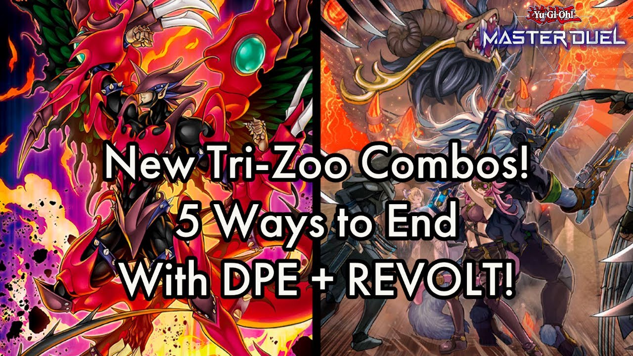 Let's Learn Some New TRI-ZOO COMBOS! 5 Ways to End On DPE + REVOLT!