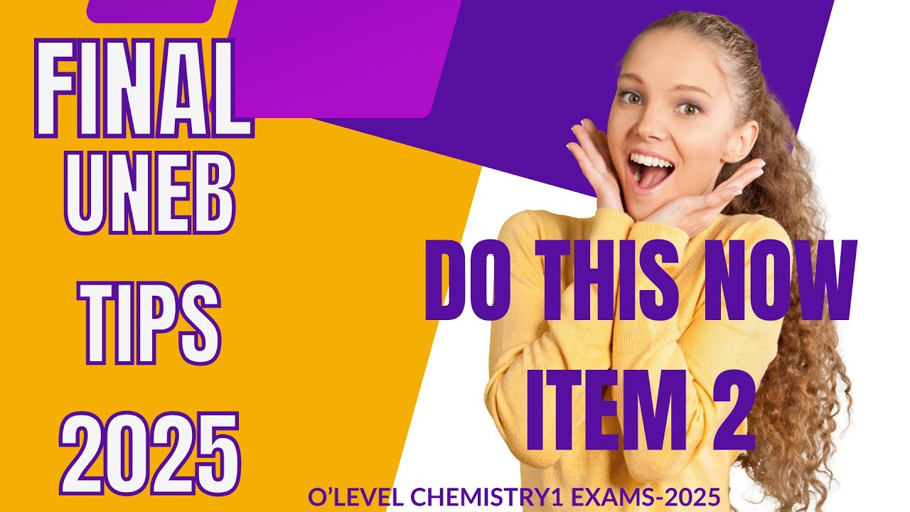 NEW CHANGES  2025 (MUST WATCH)-ITEM 2: UCE CHEM