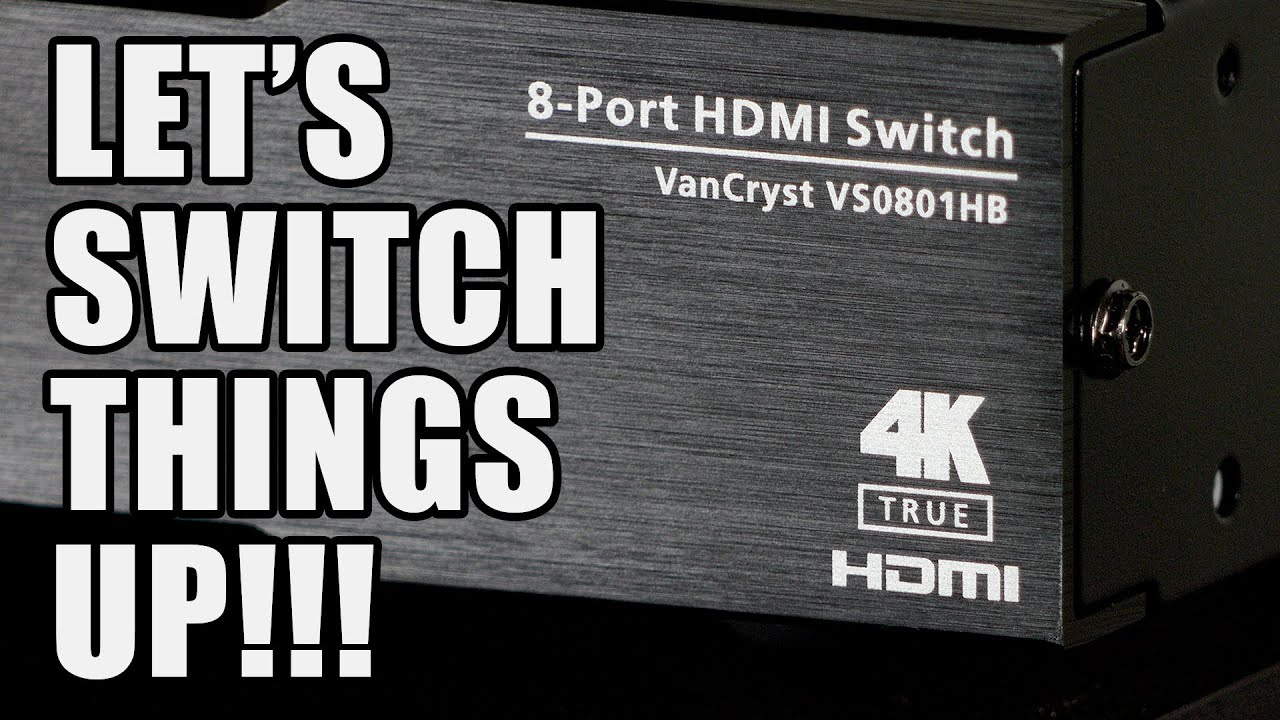 ATEN 8-Port True 4K HDMI Switch (VS0801HB) Review