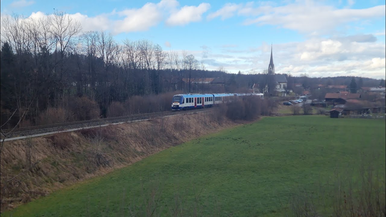 BRB-Oderland und Der RB55 in Hausham und in Schliersee