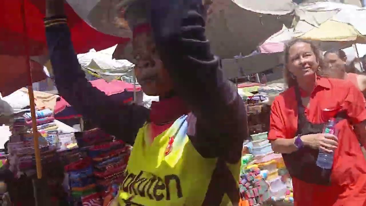 AFRICAN RURAL MARKET SHOPPING IN GHANA 