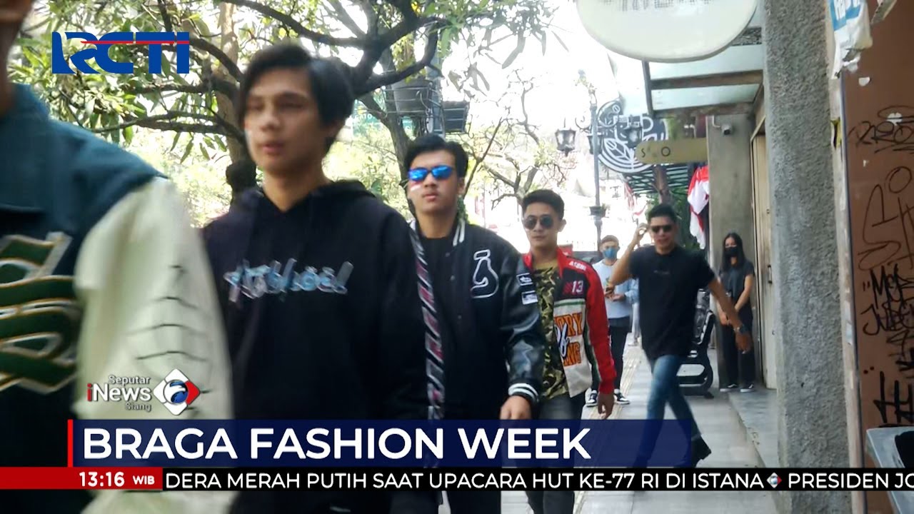 Perayaan Hari Kemerdekaan, Anak Muda Bandung Ramaikan Braga Fashion Week #SeputariNewsSiang 17/08