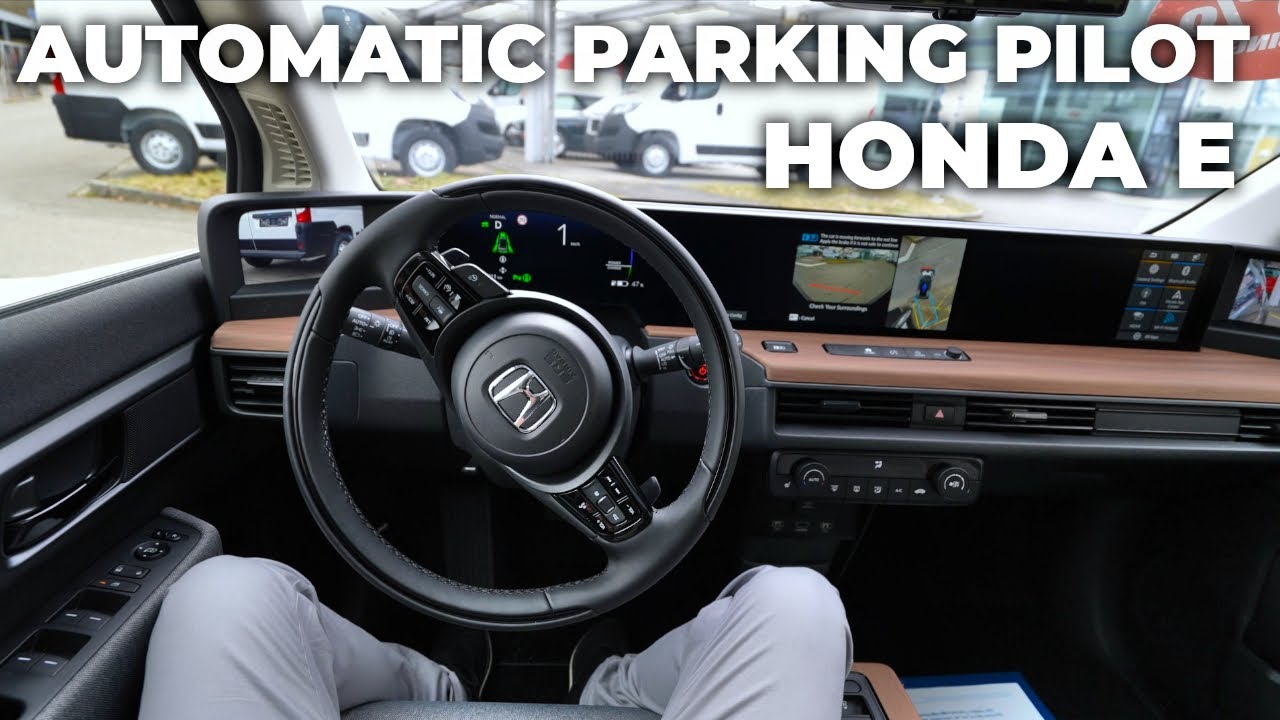 Новый Honda E Automatic Parking Pilot 2022