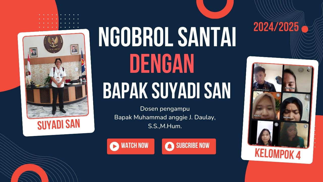 Ngobrol Santai Dengan Bapak Suyadi San Mengenai Puisi 