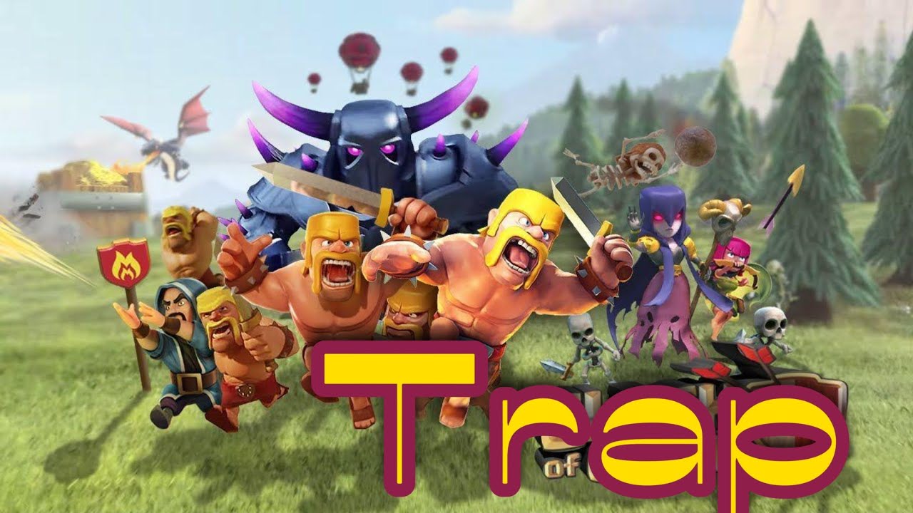 Troops Come to a Loot_ Ended up in a Trap Party Cash of Clans..
