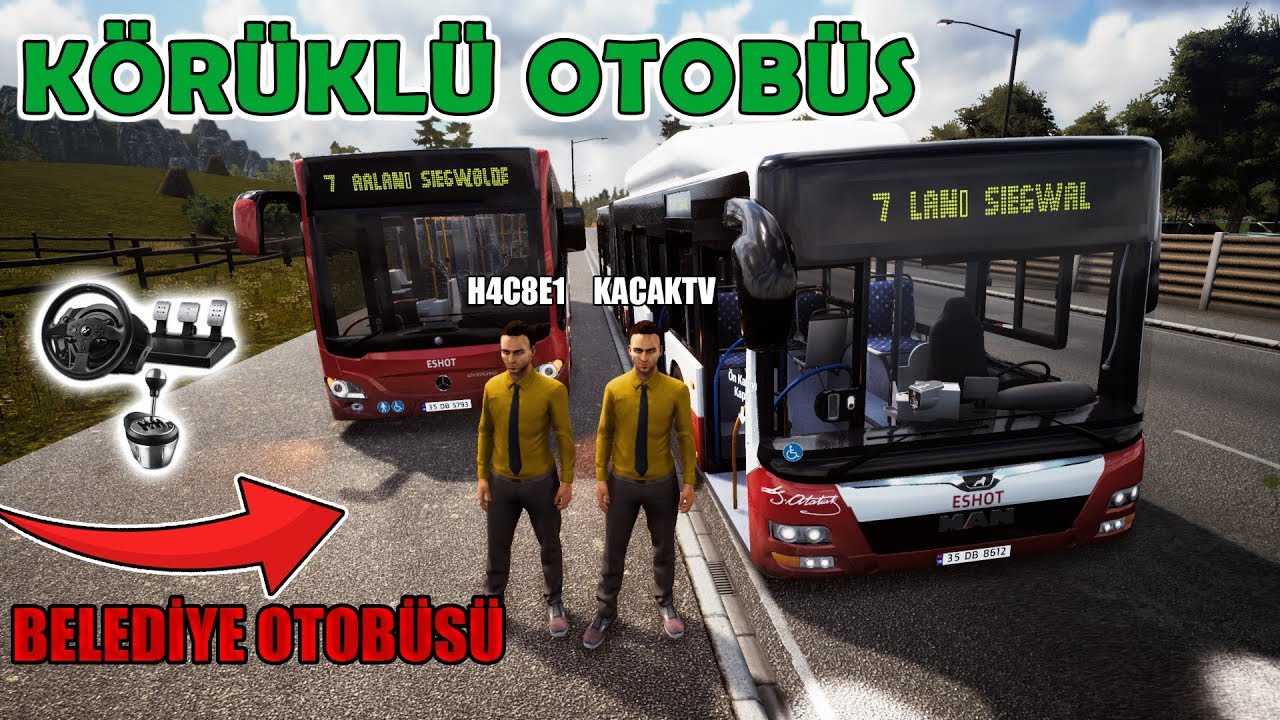 KÖRÜKLÜ MAN BELEDİYE OTOBÜSÜ KULLANDIK !!