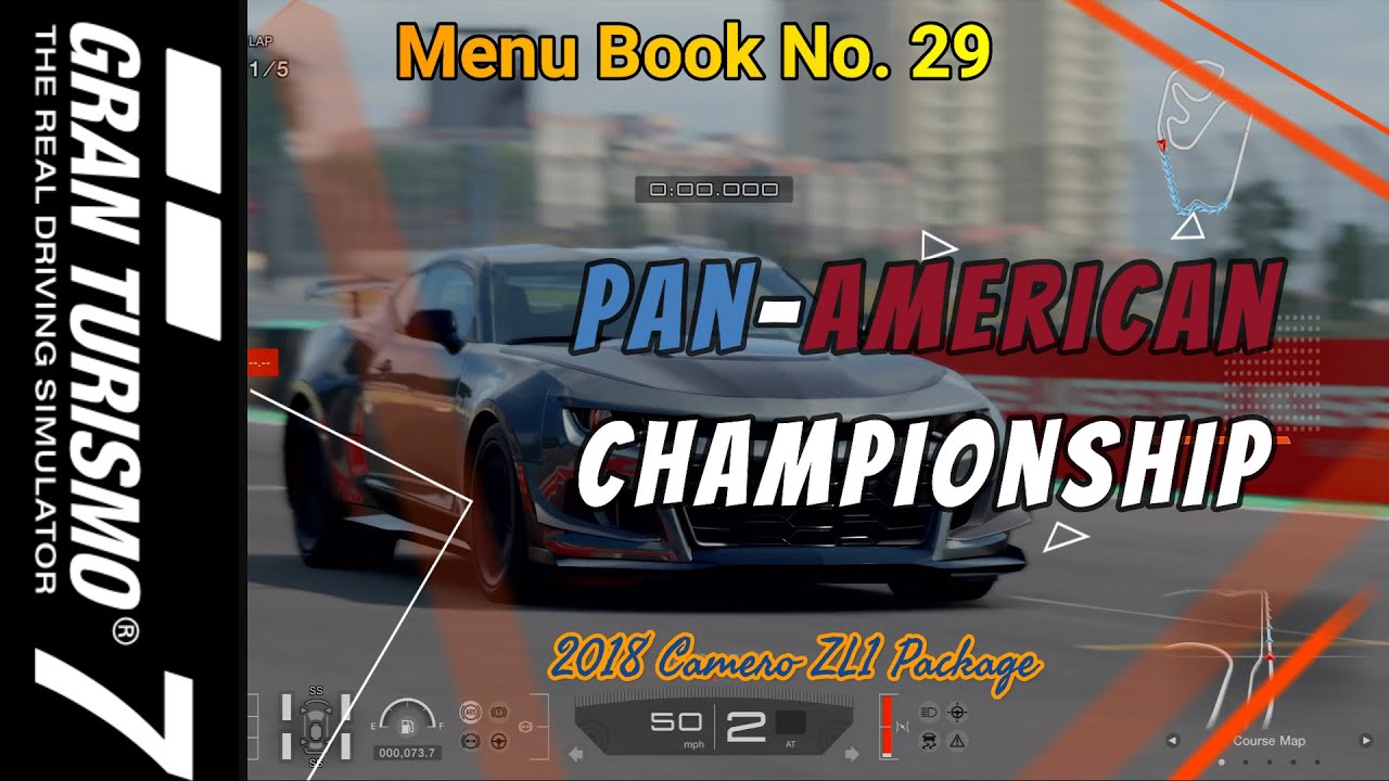 Gran Turismo 7 | Menu Book No. 29 | Championship: Pan-American Championship