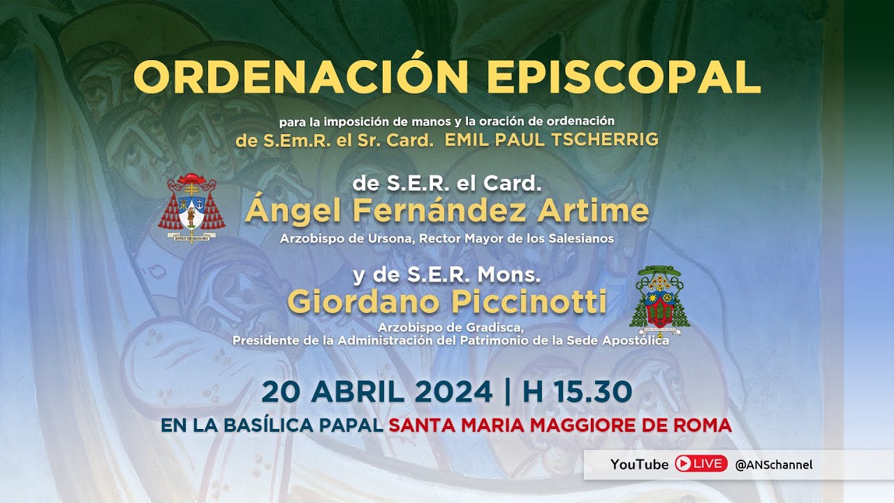 ORDENACIÓN EPISCOPAL de S.E.R. Cardenal Ángel F. Artime y S.E.R. Monseñor Giordano Piccinotti