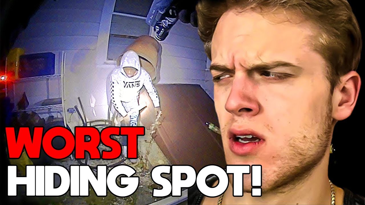 The Worst Hiding Spot Ever! Joe Bartolozzi Reacts
