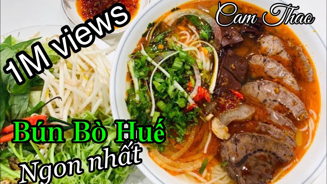 (ENGSUB) Bún Bò Huế, Cách Nấu Của Mạ Người Huế Ngon Không Thể Cưỡng Được#CamThao