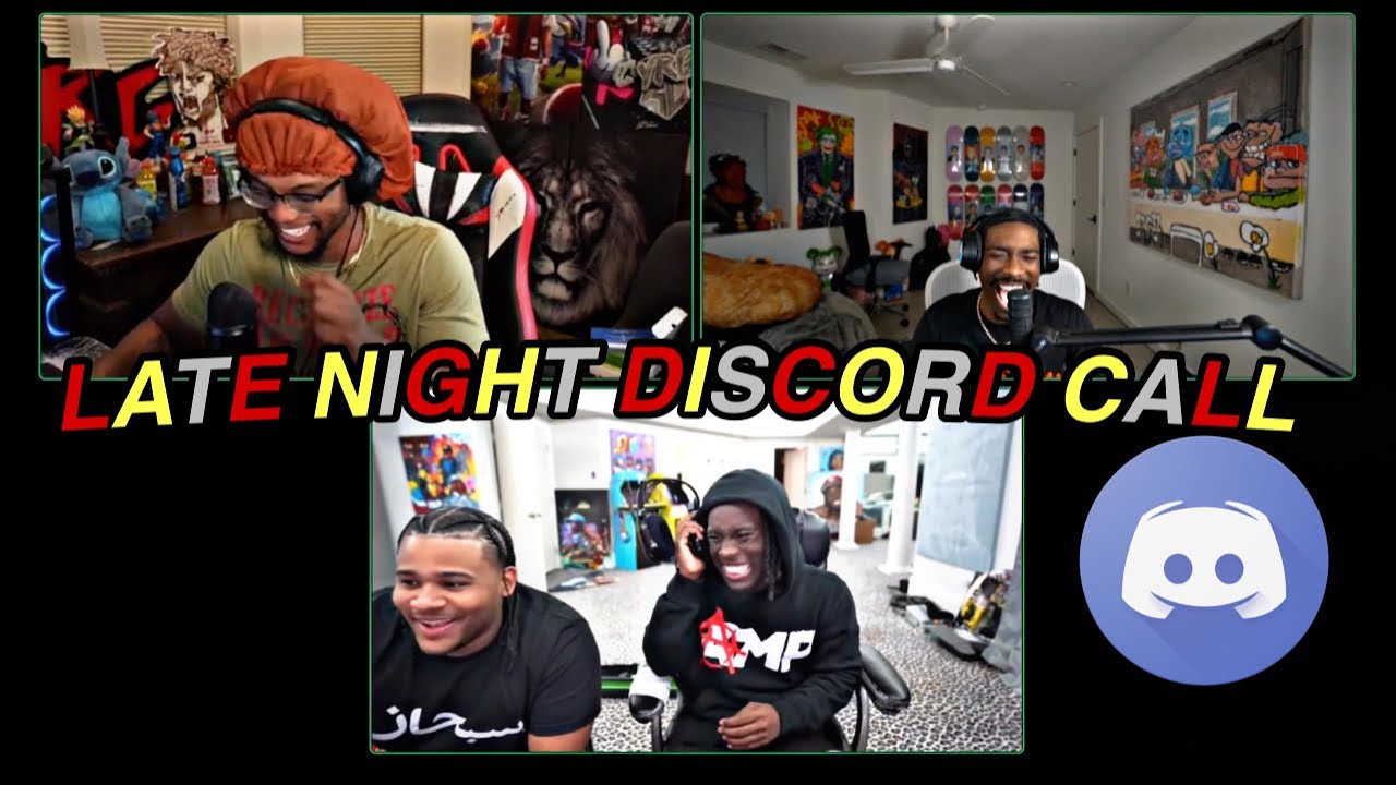 YourRAGE Joins Late Night Discord Call w/ Kai Cenat BruceDropEmoff & Fanum *DDG VS BRUCE AFTERMATH*