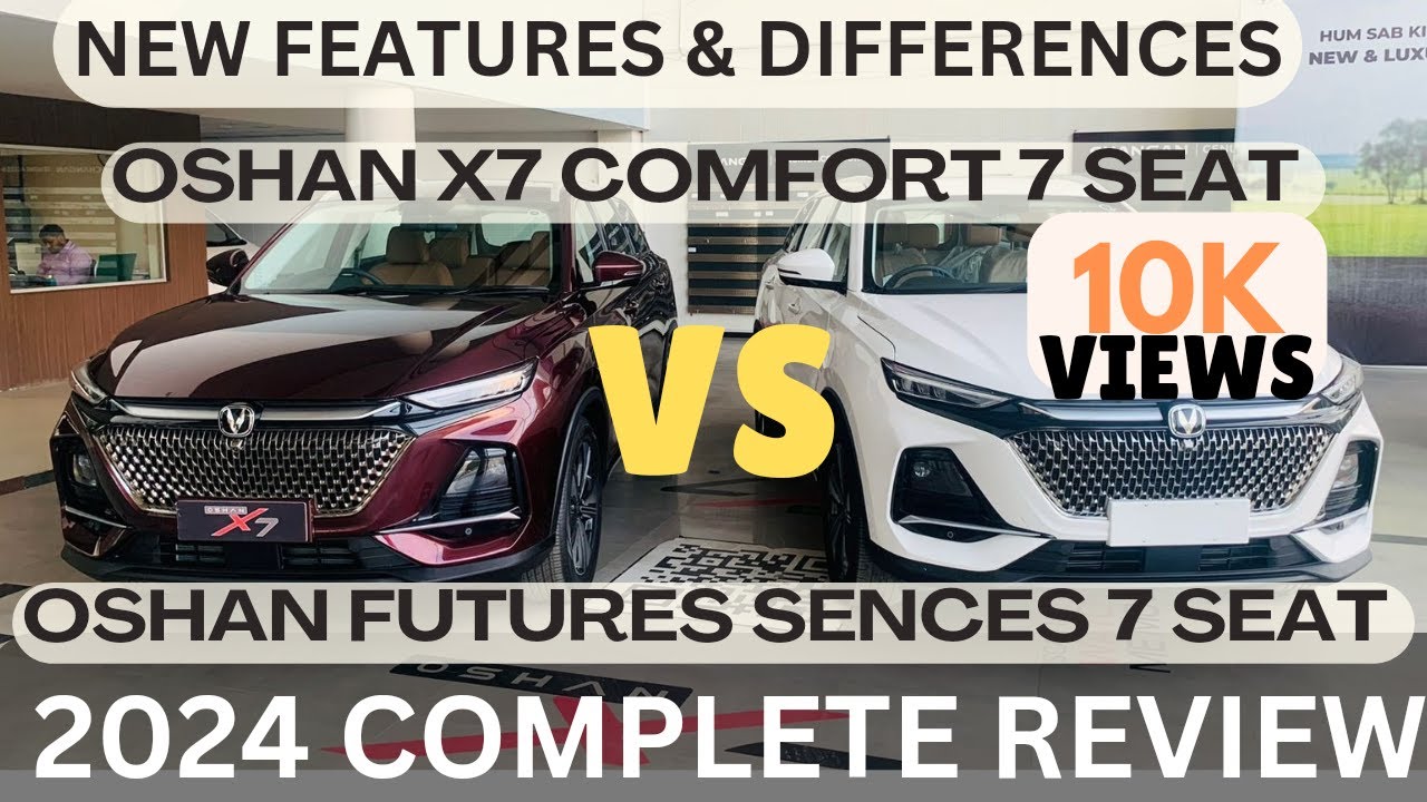 Oshan X7 Comfort 2024 Vs Future Sense 7 seater Facelift || Complete Review || Mr Changan |