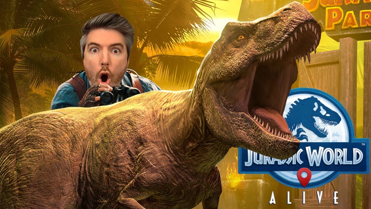 Jurassic World Alive #3 - Die EINZIG WAHRE REXY ist ZURÜCK & der KLASSISCHE 93er T-REX von MATTEL! 😍