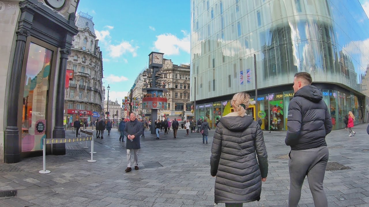 4K London Walk - Leicester Square to Soho Square