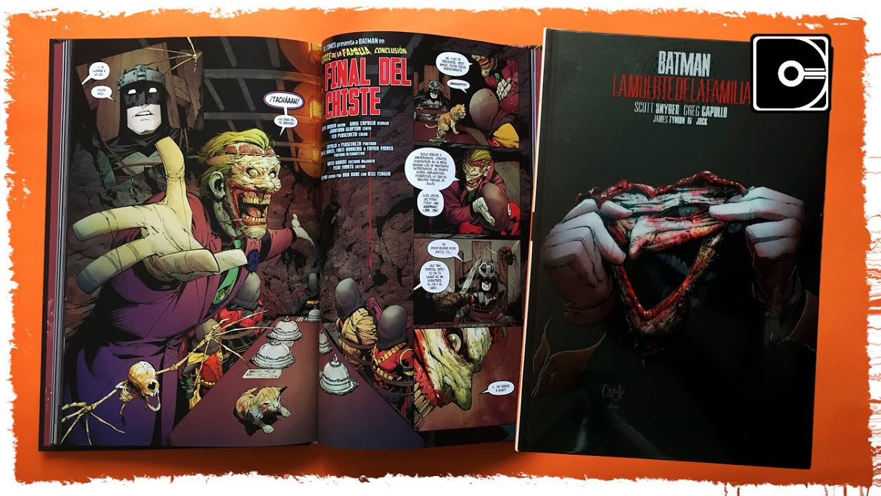 👍Batman: La muerte de la familia (Edición Deluxe) DC Comics Batman: Death of the Family [Duy Lector]