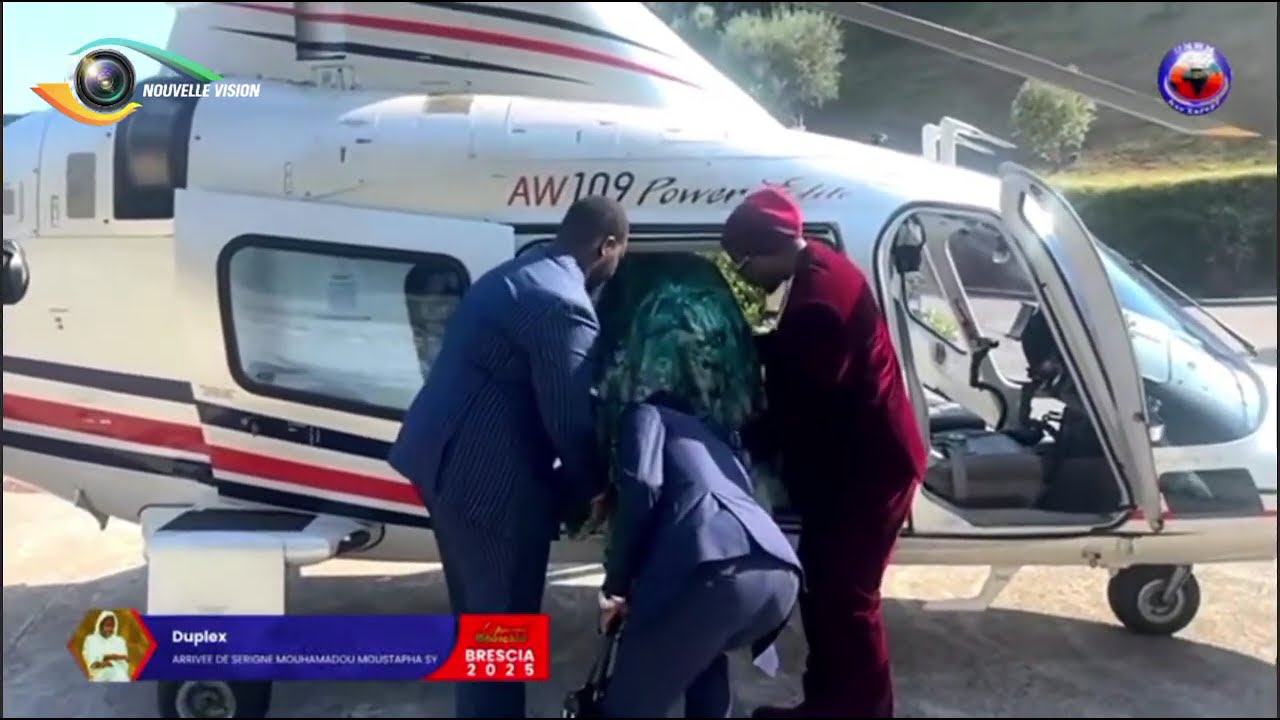 BRESCIA Italie 🇮🇹 DÉPART ET ARRIVÉE  de Seringe Moustapha Sy yawmoul mourchid étape Italie