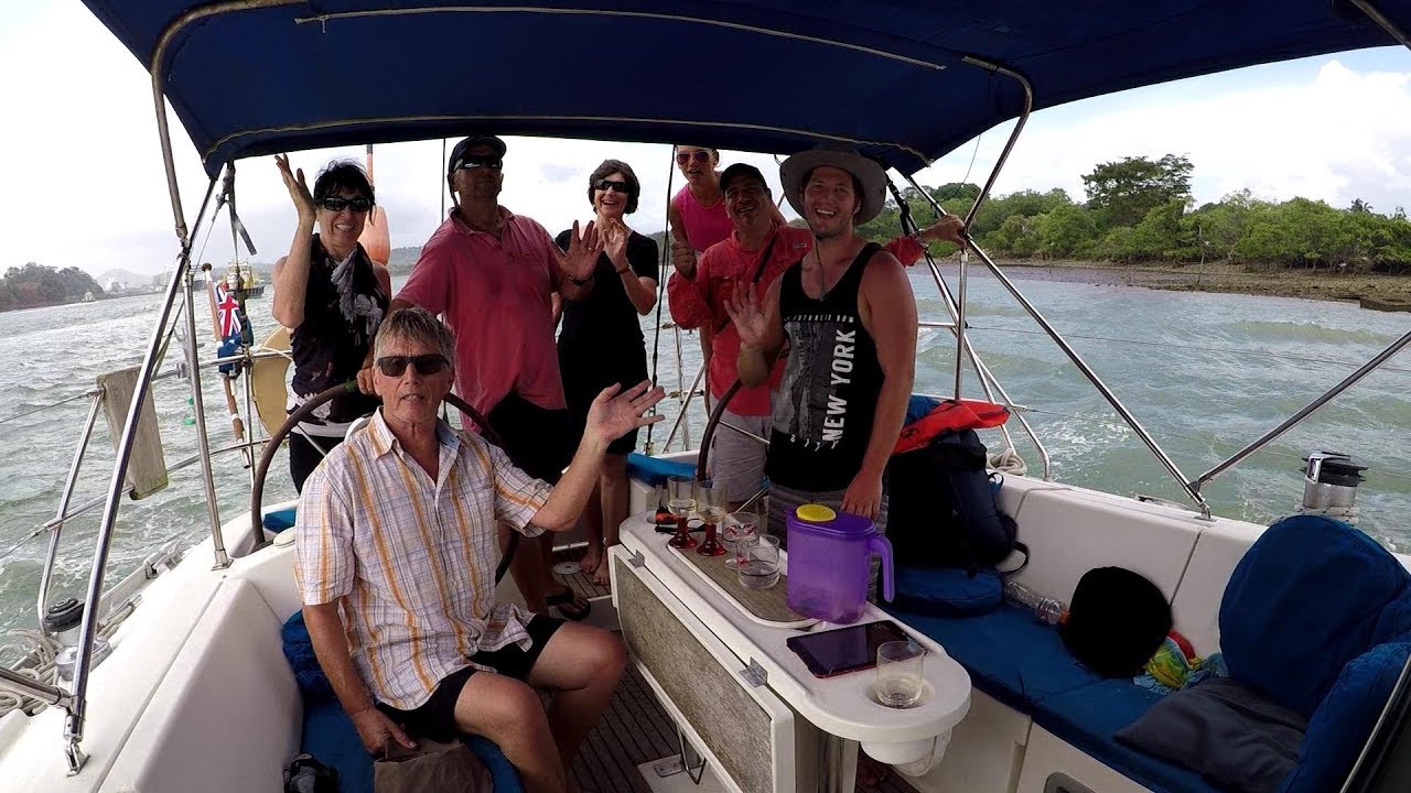 Transiting The Panama Canal As Line Handlers - Day 2 (DJs Dives)