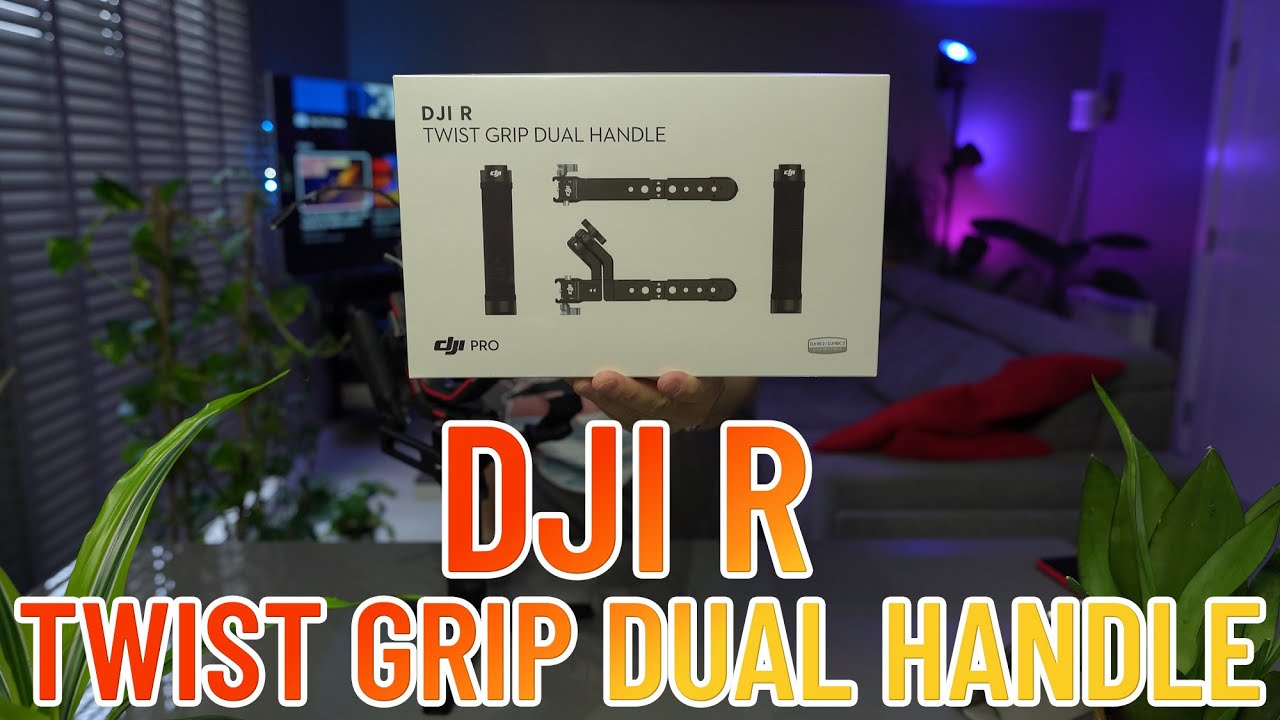 DJI R Twist Grip Dual Handle - Unboxing