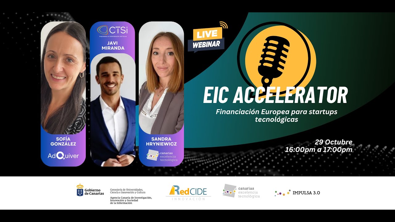 EIC Accelerator: Financiación Europea para tus Startups Tecnológicas