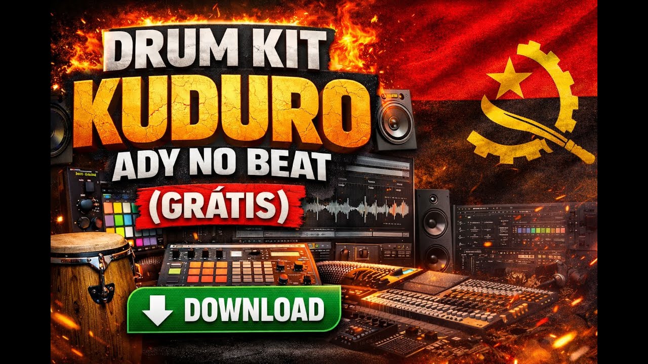 Drum Kit Kuduro – Ady no Beat (Baixar Grátis) 🇦🇴🔥