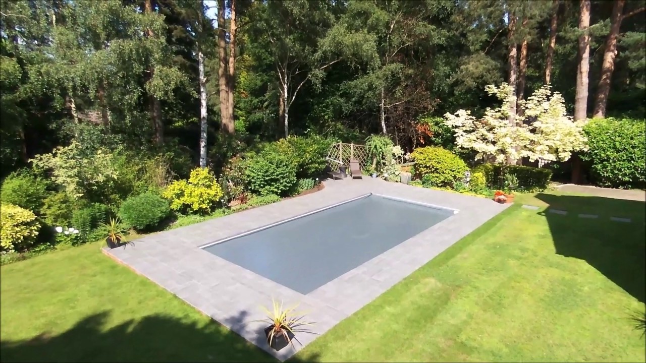 Aquamatic safety cover with Hidden Leading Edge Lid System