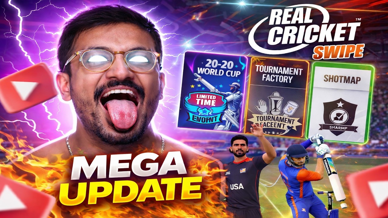 2026 's MEGA Update - Real Cricket Swipe | Best Mobile Cricket game | First look Early access