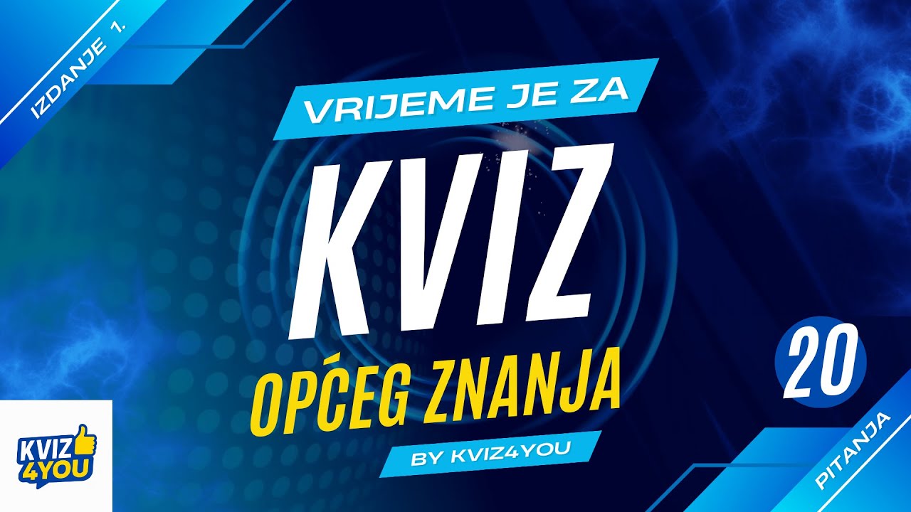 Pub kviz - Kviz znanja - Izdanje 1