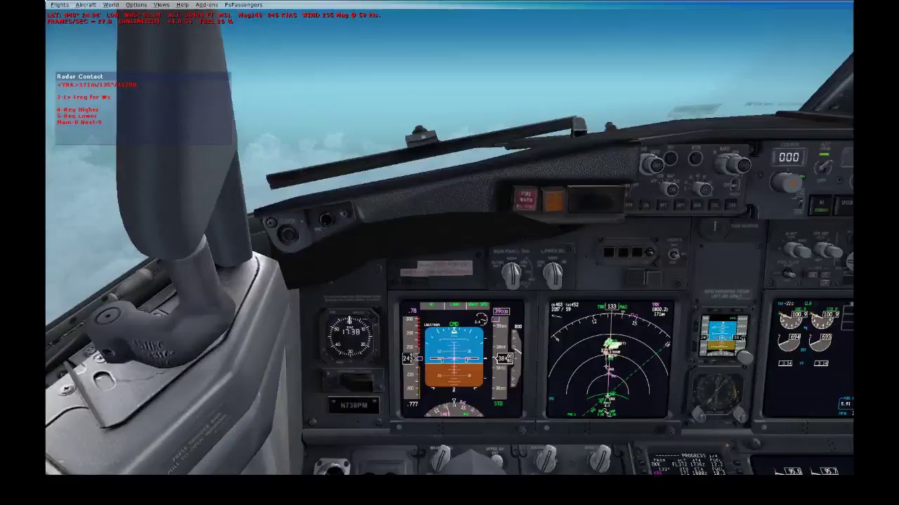 Chicago O&acute;Hare to Raleigh-Durham - B738 PMDG NGX