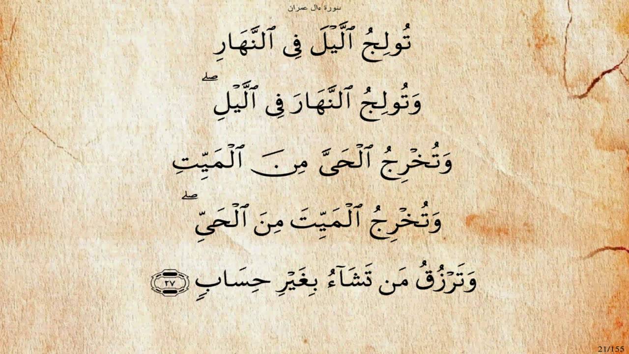 سورة ءال عمران بصوت عبد الهادي كناكري